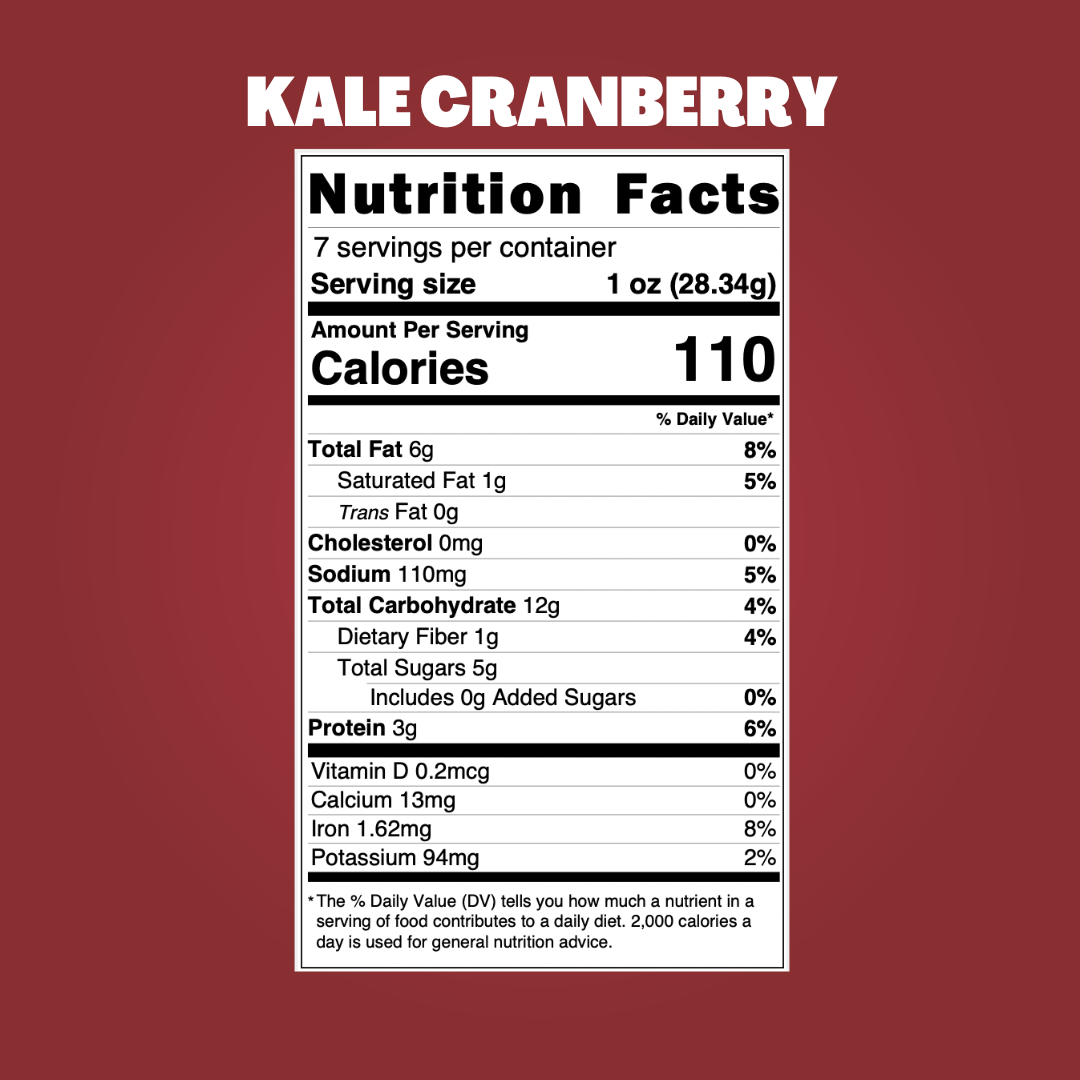 Kale Cranberry 30oz