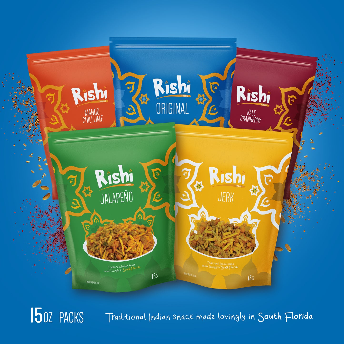 Rishi Snacks 15oz 2 Pack