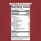 Kale & Cranberry Mix Nut Free 2oz