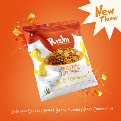 Jerk Pineapple Lentil Crunch 5 Pack