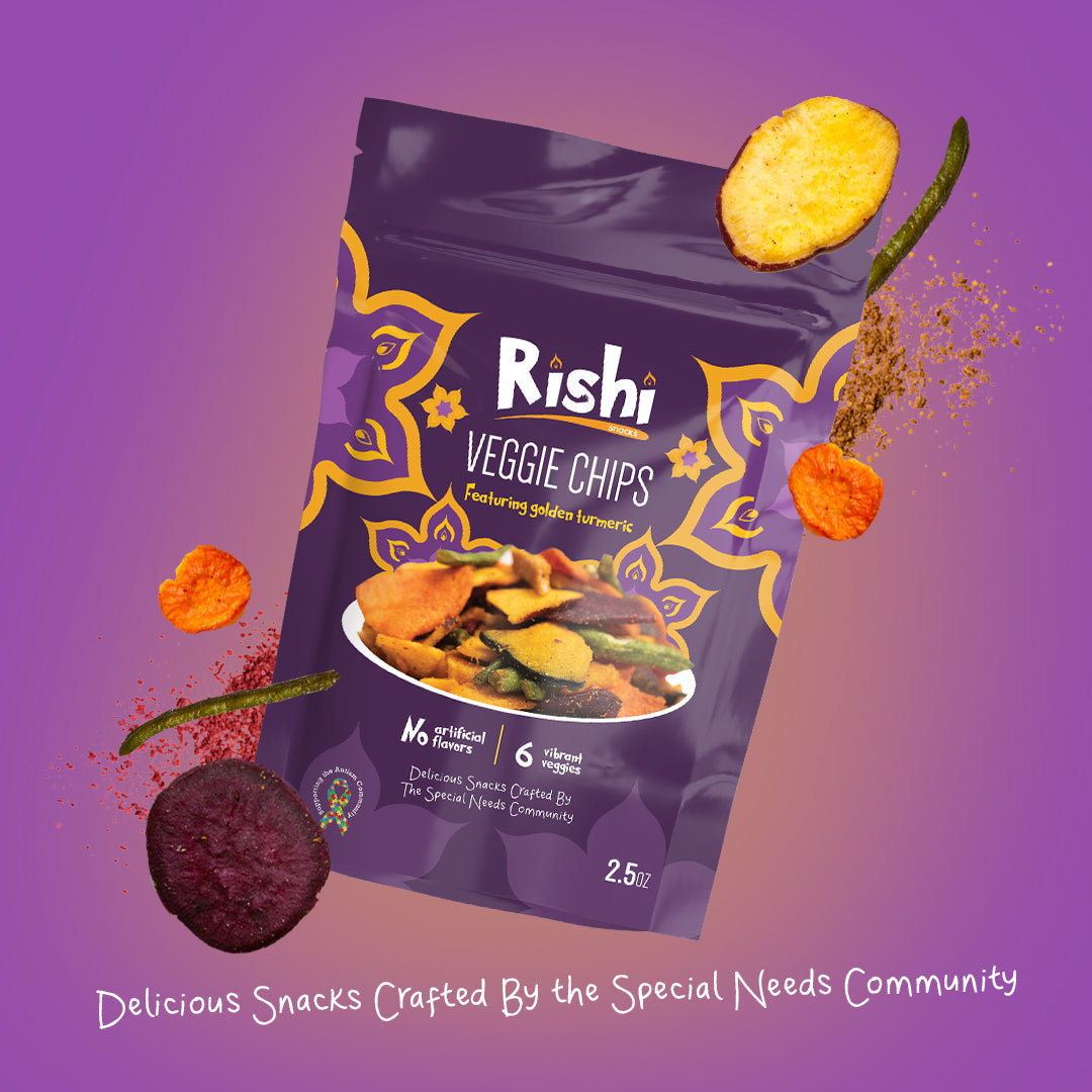 Veggie Chips with Turmeric Single Pack