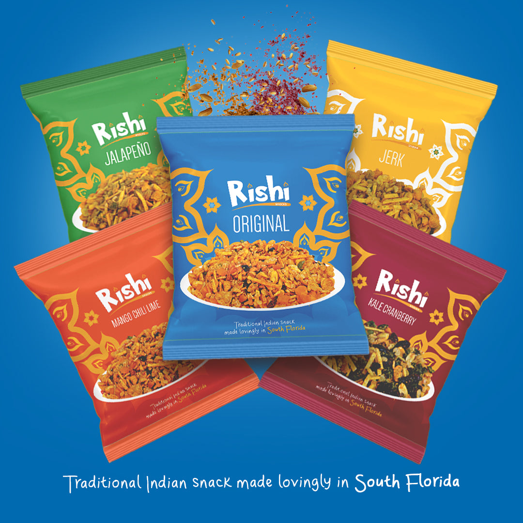 Rishi Snacks 2oz 40 Pack Bundle
